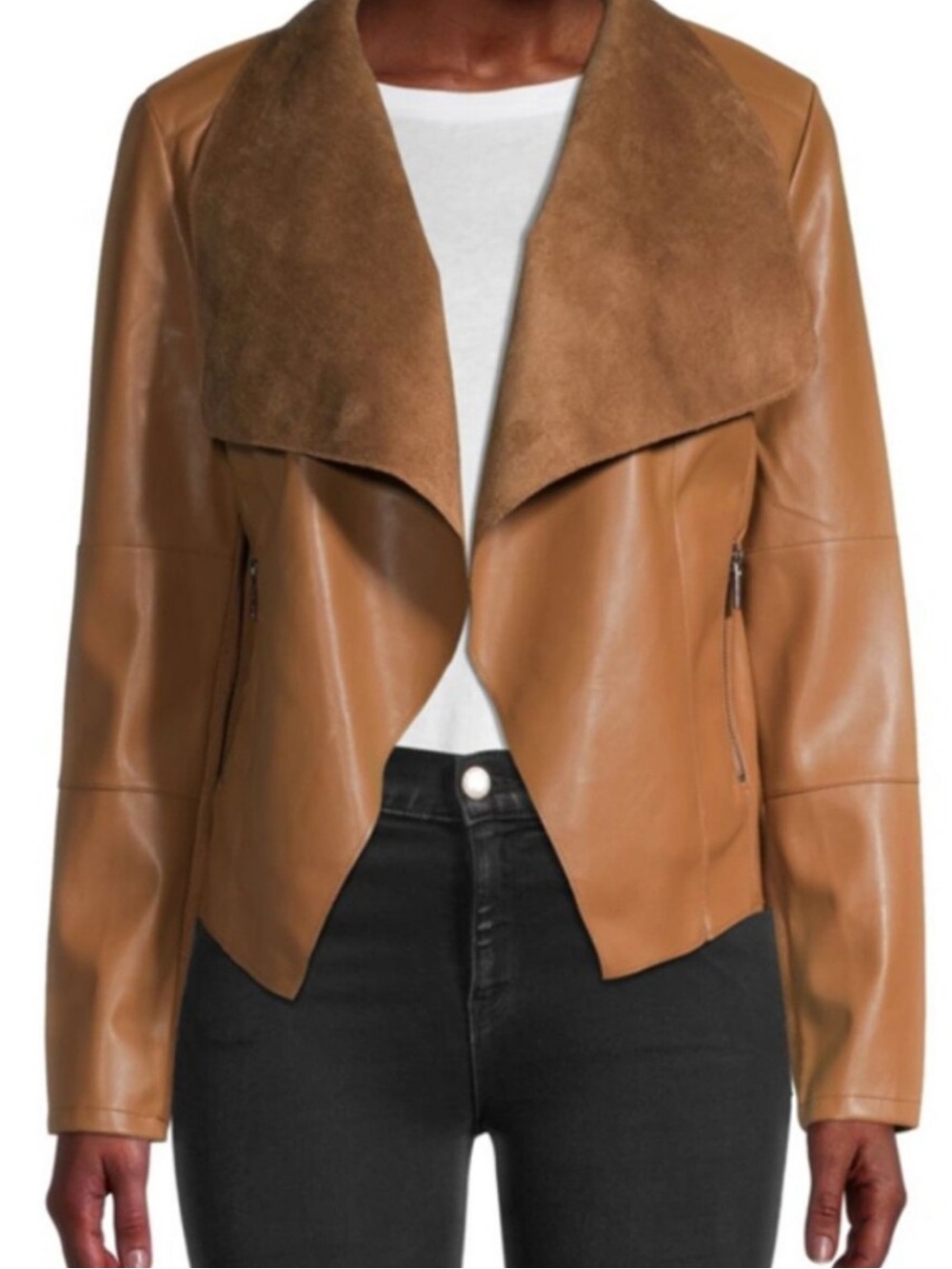 Bagatelle collection faux leather jacket, L